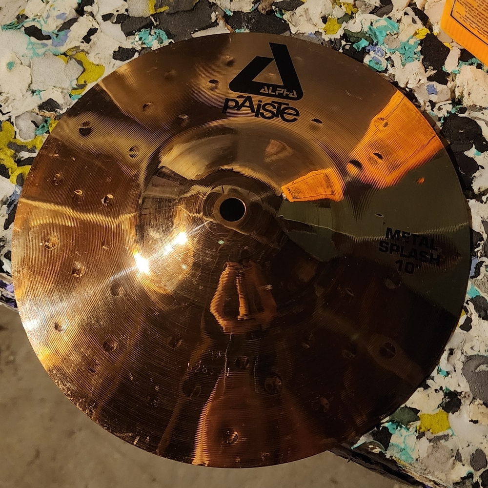 Paiste Alpha 10" Metal Splash Cymbal Great Condition